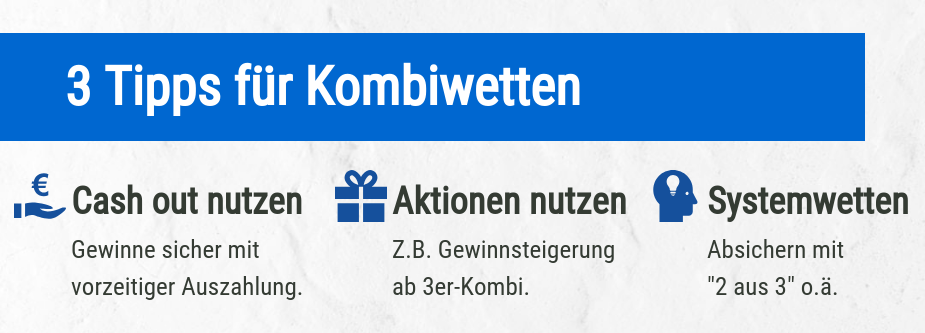 Tipps für Kombiwetten