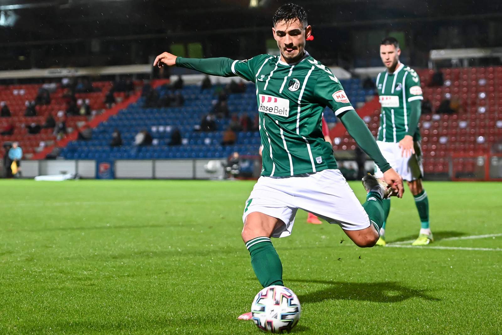 Nico Rieble, VfB Lübeck, 3. Liga Nico Rieble vom VfB Lübeck