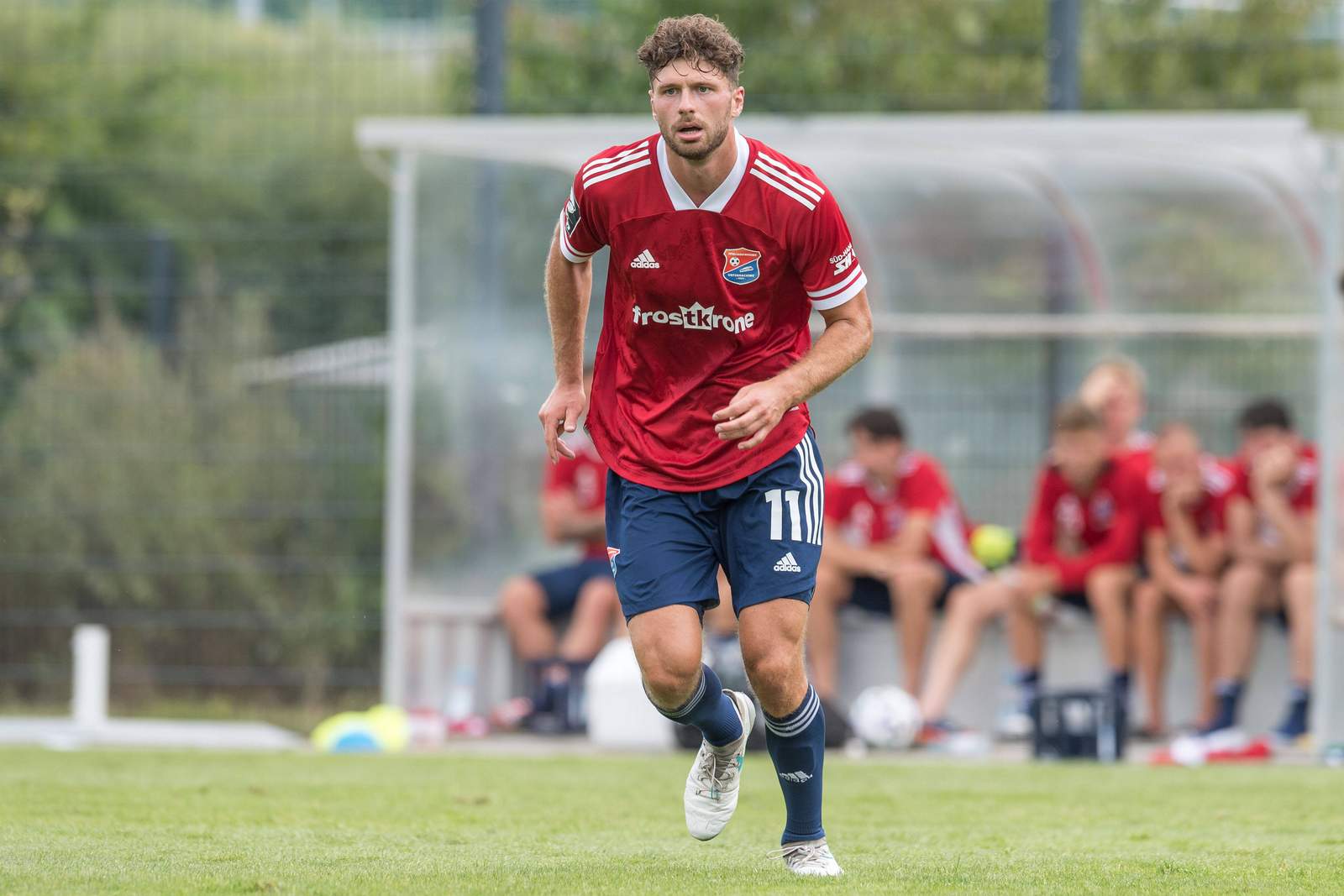Patrick Hasenhüttl. SpVgg Unterhaching, 3. Liga Patrick Hasenhüttl von der SpVgg Unterhaching