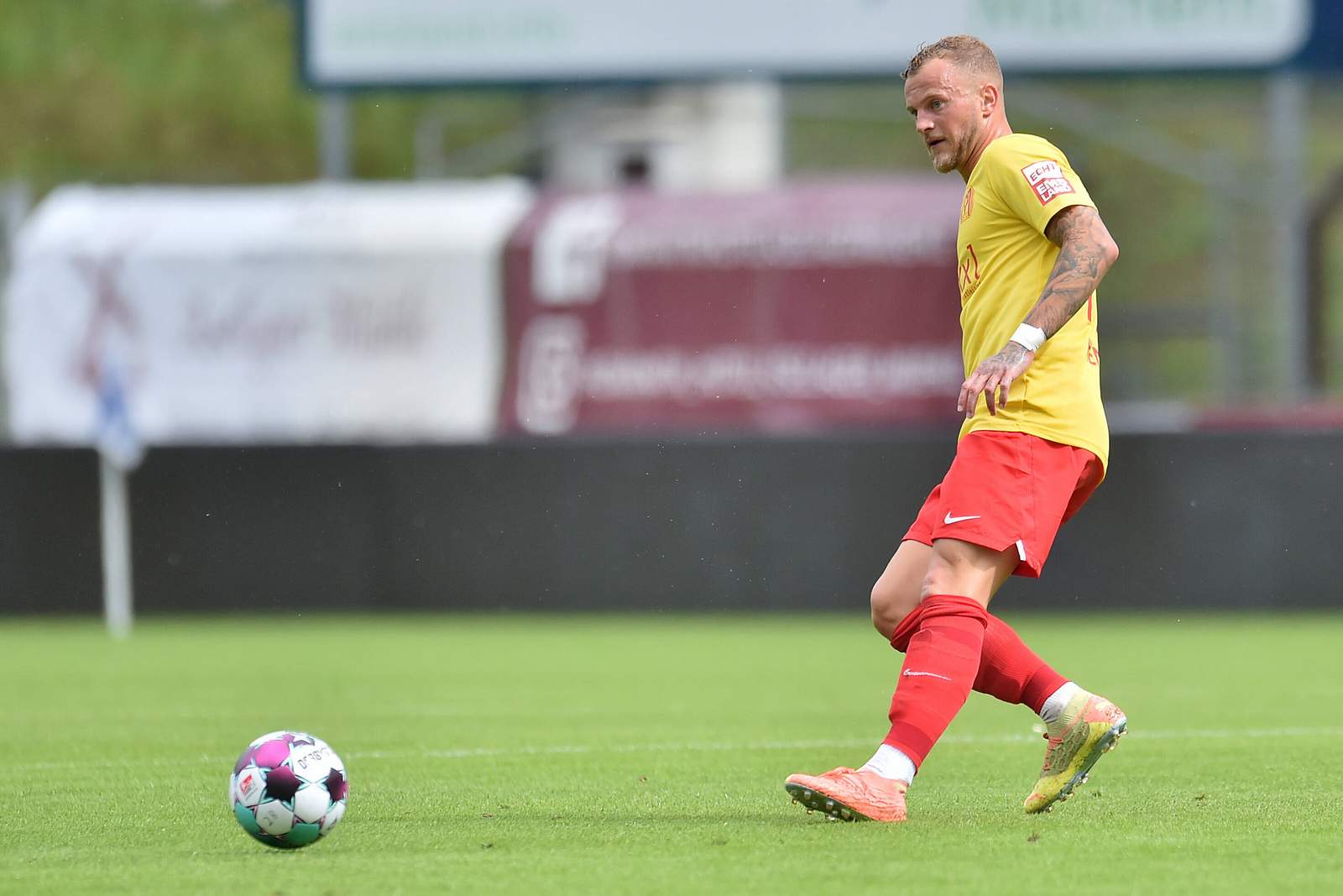 sv meppen, christoph hemlein Christoph Hemlein im Test gegen Osnabrück.