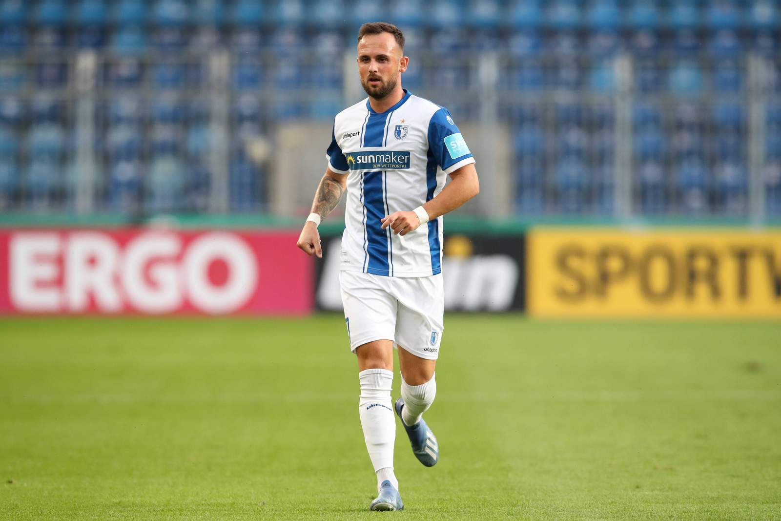 1. fc magdeburg, luka sliskovic Luka Sliskovic im Pokal gegen Darmstadt.