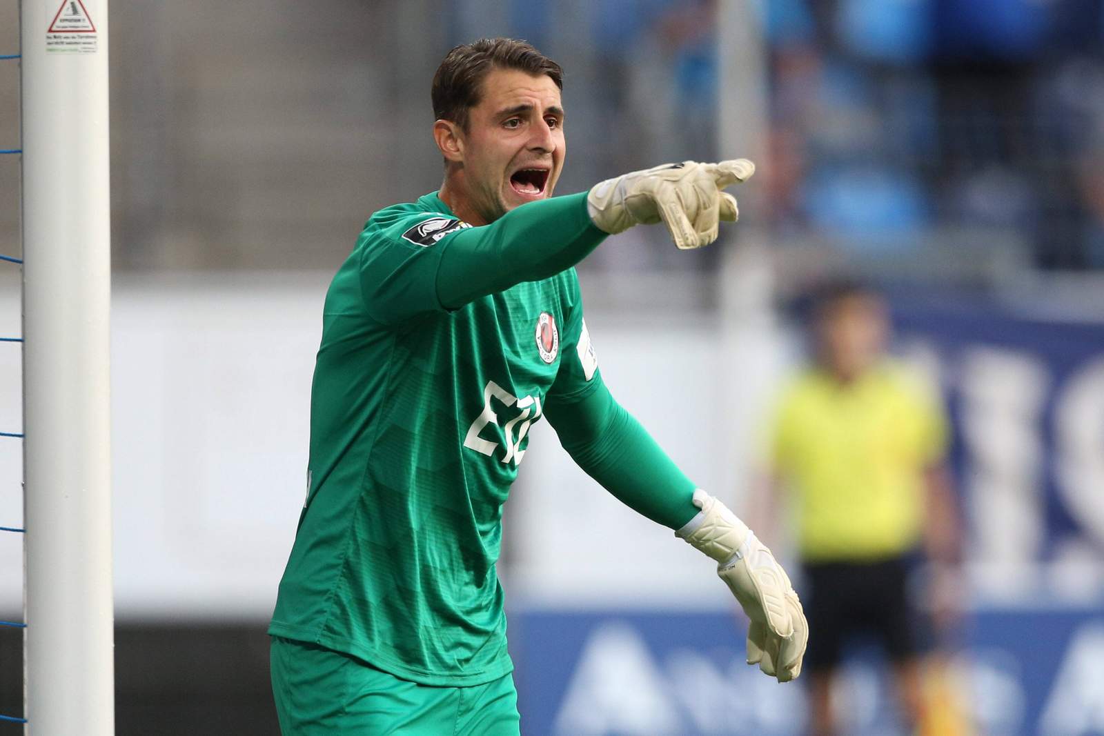 3. liga, viktoria köln, sebastian mielitz Sebastian Mielitz gibt Anweisungen.