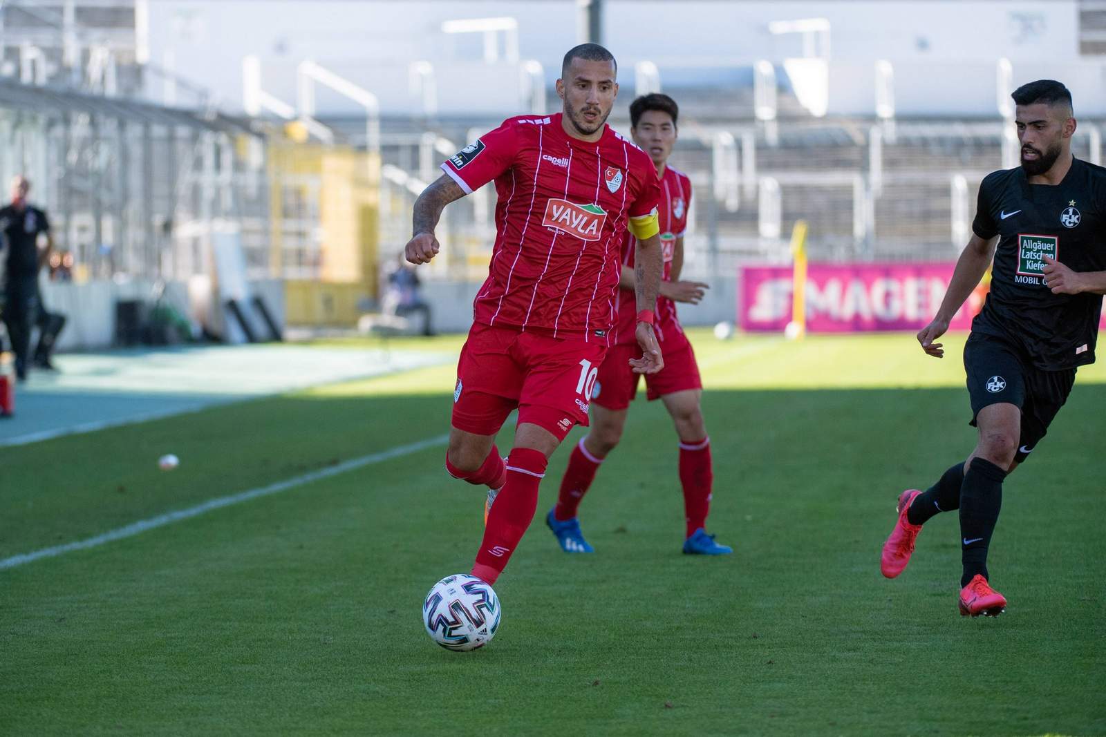 3. liga, türkgücü münchen, sercan sararer Sercan Sararer gegen den FCK.