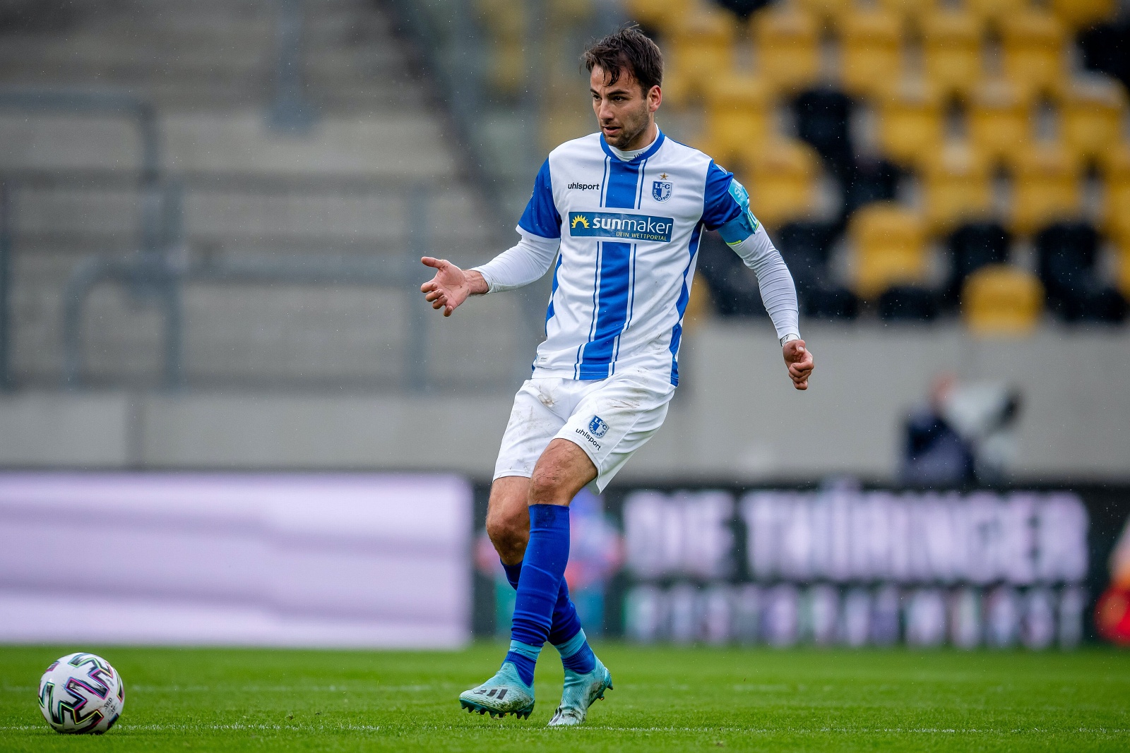 3. liga, 1. fc magdeburg, christian beck FCM-Kapitän Christian Beck.
