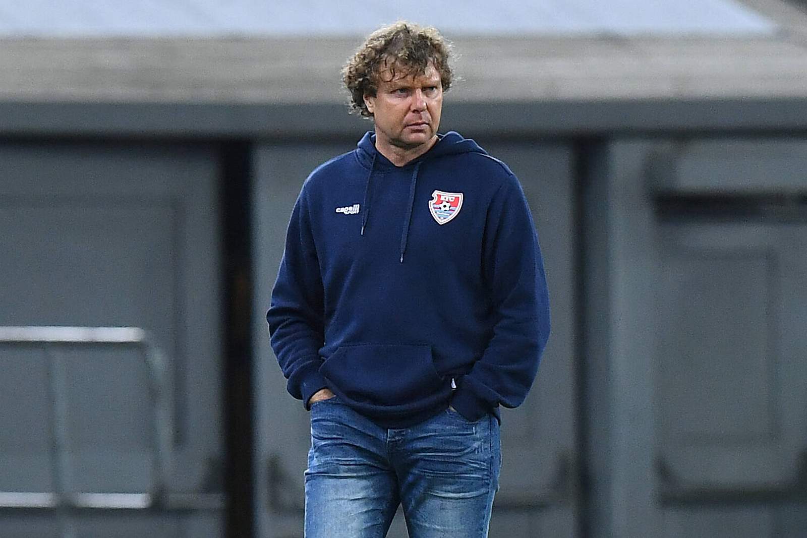 3. liga, kfc uerdingen, stefan krämer Stefan Krämer nach dem Spiel gegen Wehen Wiesbaden.