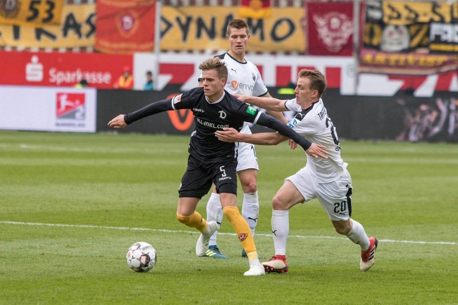 2. bundesliga, dynamo dresden, dzenis burnic Dzenis Burnic gegen Sandhausen.