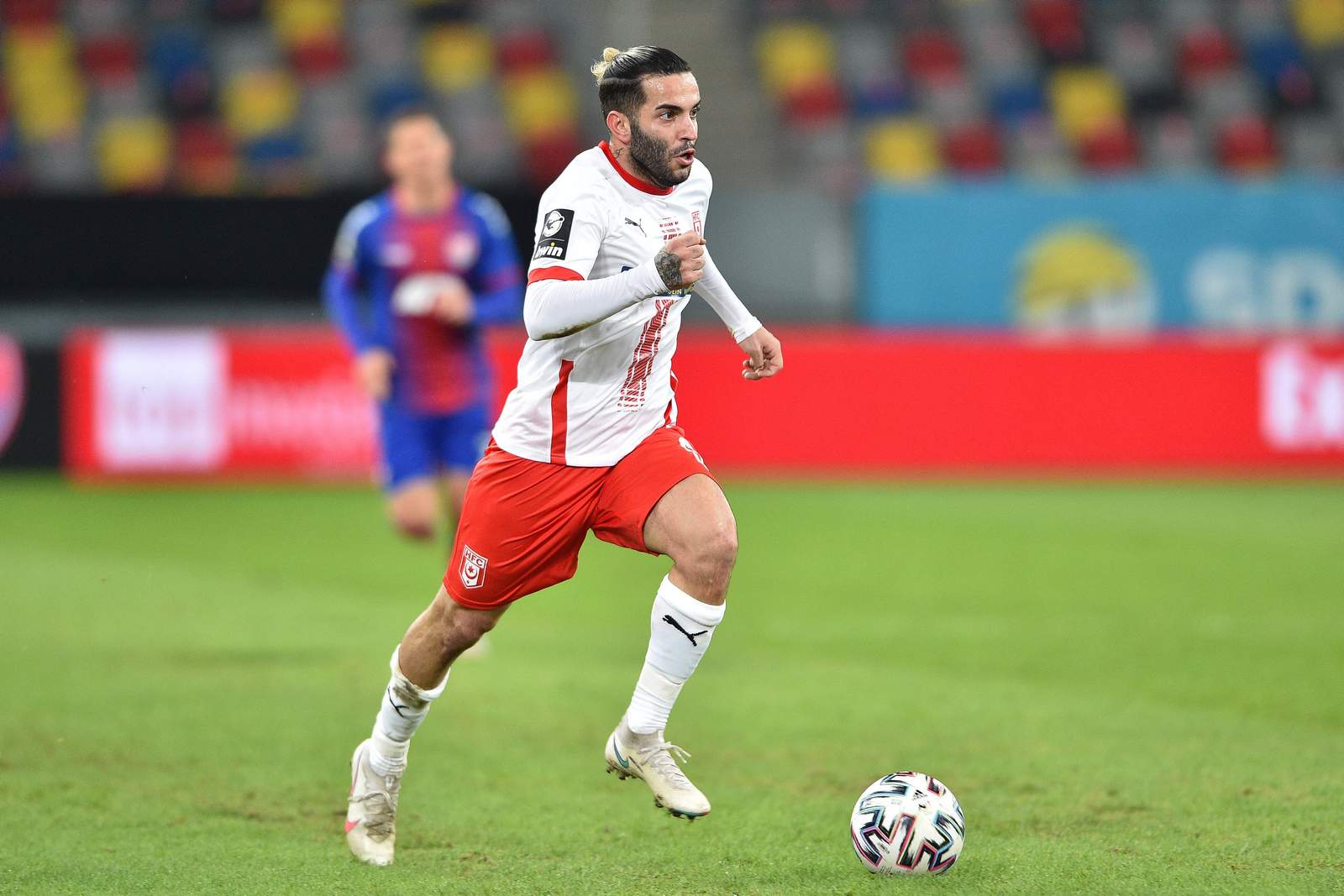 3. liga, hfc, selim gündüz Selim Gündüz im Spiel gegen Uerdingen.
