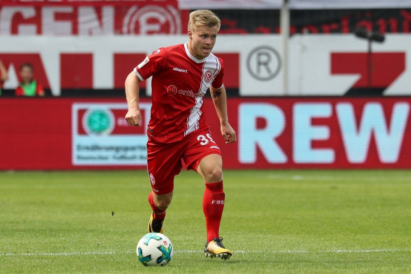 Jean Zimmer, Fortuna Düsseldorf, 2. Bundesliga Jean Zimmer bei Fortuna Düsseldorf
